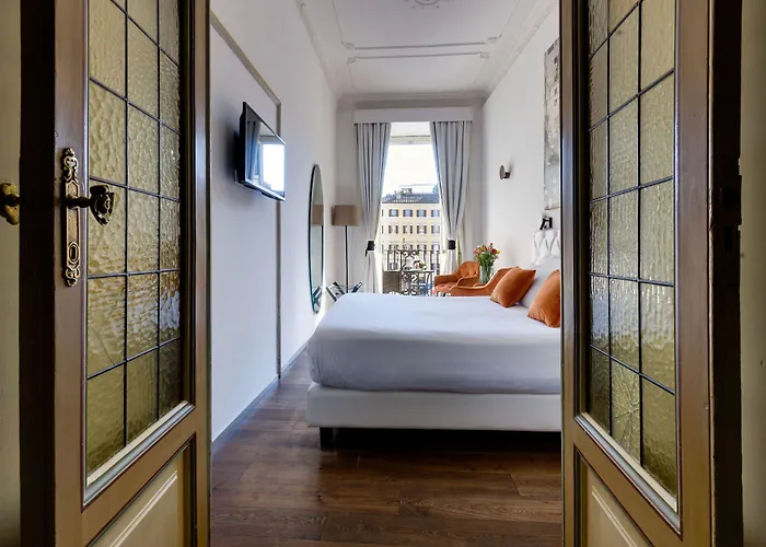 Oda ve Kahvaltı V Collection Piazza Farnese Luxury Roma